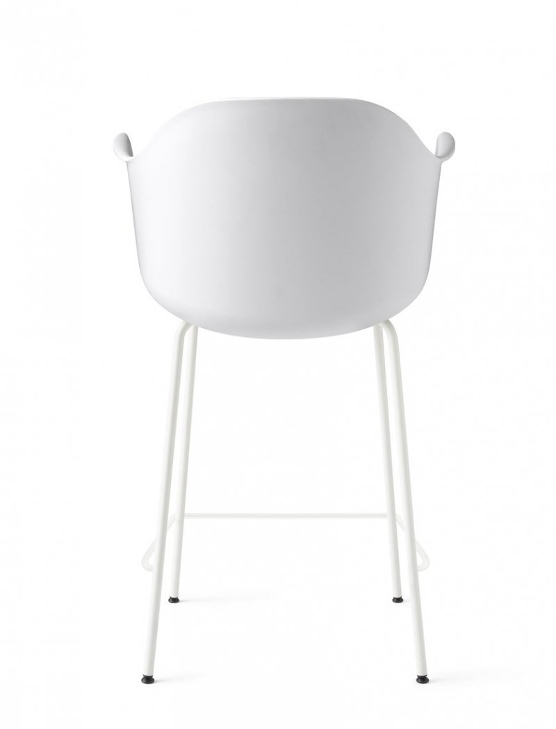 Menu HARBOUR Krzesło Barowe 102 cm Hoker Jasnoszary - Siedzisko Jasnoszare