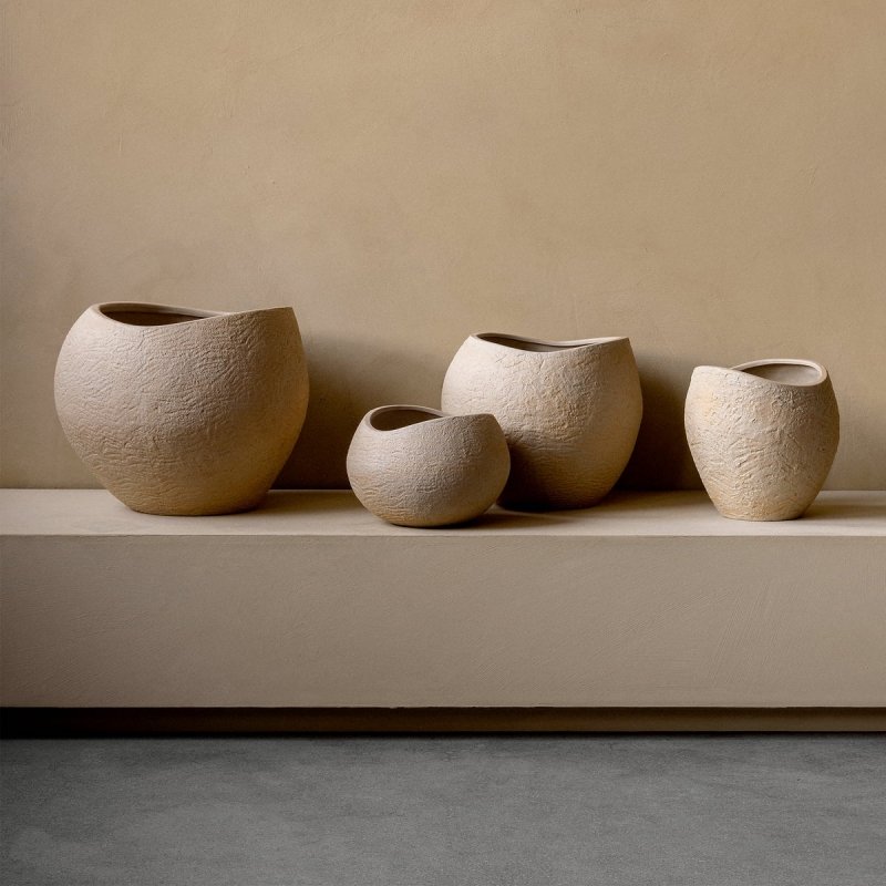 Audo PLANTS Doniczka do Kwiatów 26 cm / Ivory