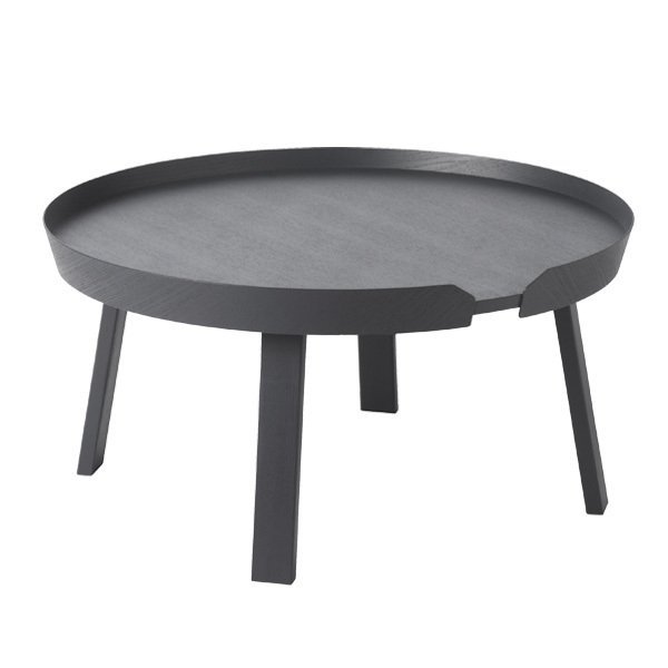 Muuto AROUND Stolik Kawowy 72 cm Antracytowy