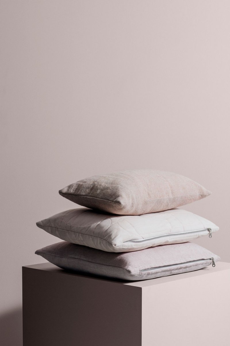 Blomus STRIPE Pikowana Poszewka na Poduszkę 60x40 cm Flint Stone