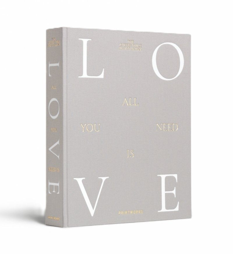 Printworks PHOTO Album do Zdjęć / All You Need is Love XL