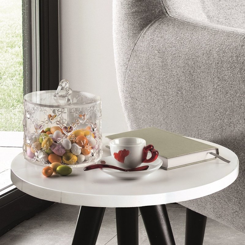 Guzzini LOVE Filiżanki do Kawy Cappuccino 2 Szt. / Beżowe