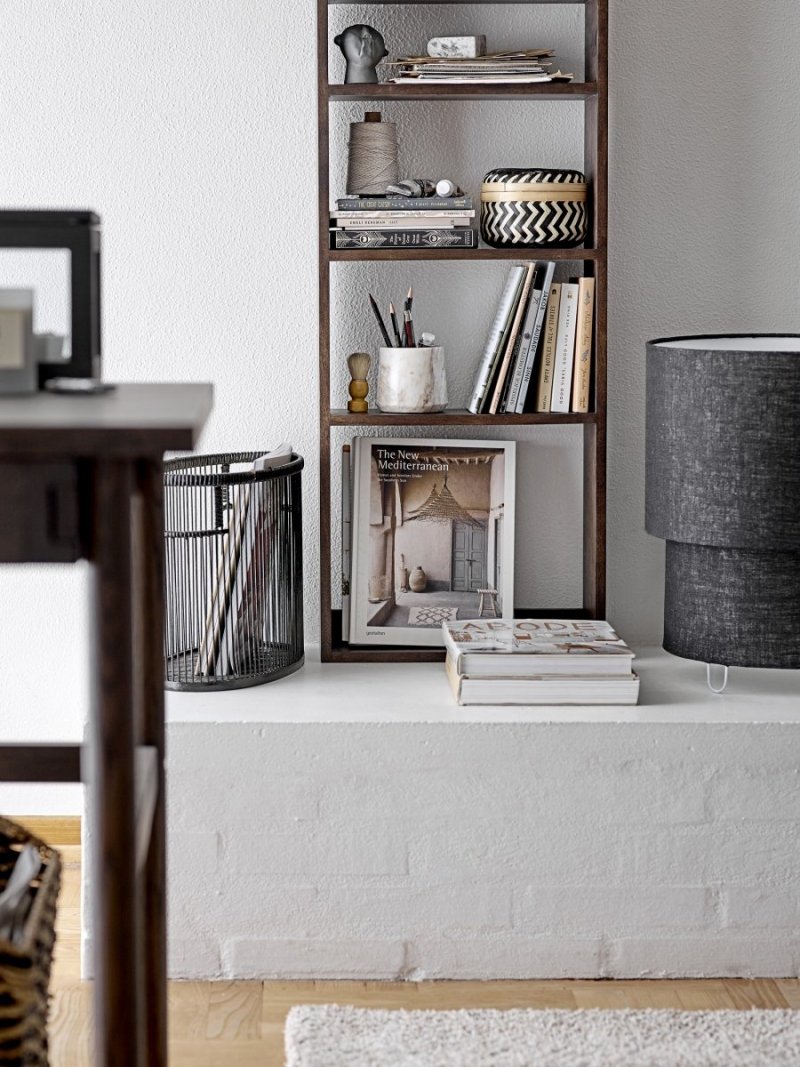 Bloomingville JAZZY Regał na Książki z Drewna Mango / Ciemnobrązowy