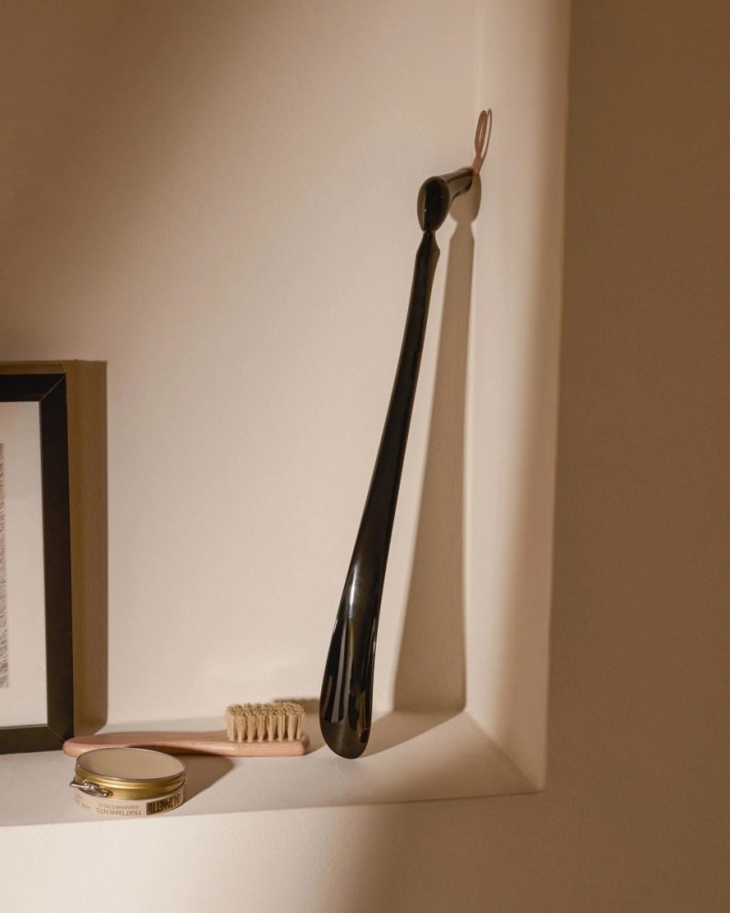 Alessi GERMANO Łyżka do Butów z Uchwytem do Zawieszenia / Czarna