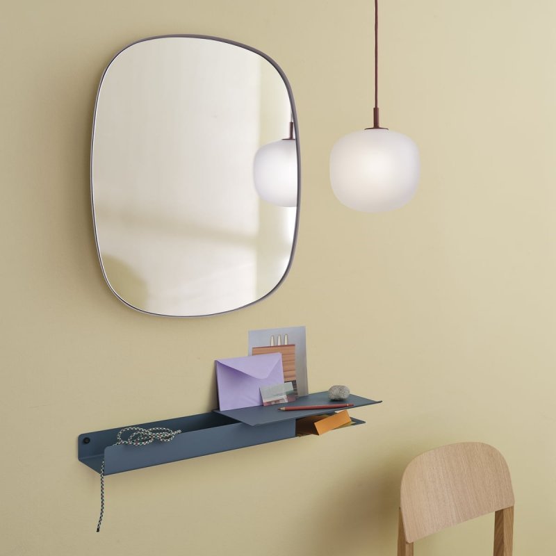 Muuto FOLDED Półka Ścienna 62 cm / Szaroniebieska