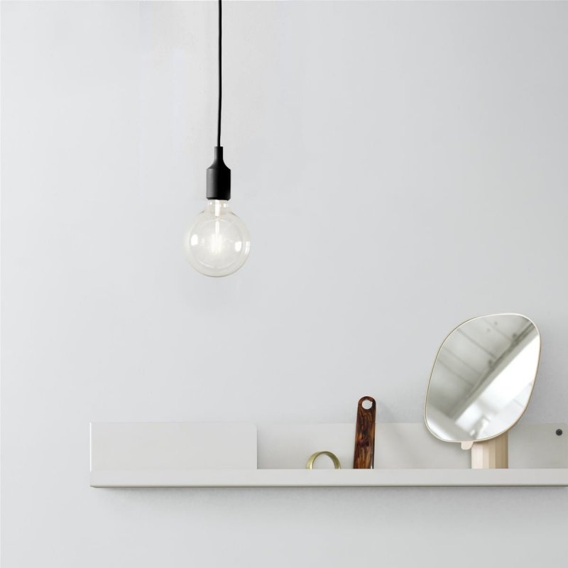 Muuto E27 Lampa Żarówka LED Jasnoszara