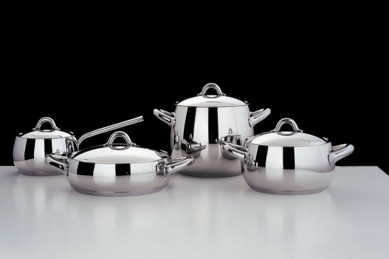 Alessi MAMI Garnek Niski 28 cm / 4,6 l