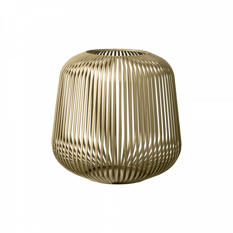 Blomus LITO Lampion - Świecznik 27 cm / Złoty Champagne