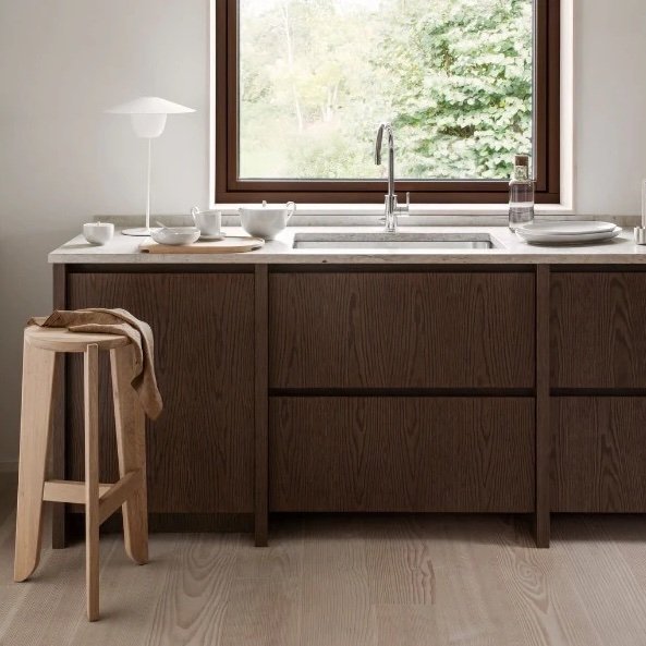 Blomus ELI Hoker - Stołek Barowy 75 cm Dębowy