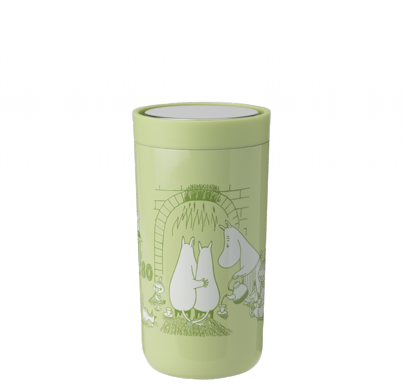 Stelton TO GO Kubek Termiczny 200 ml MUMINKI / Zielony Home
