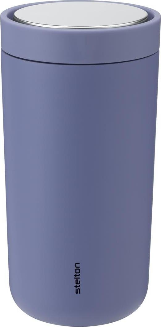 Stelton TO GO CLICK Stalowy Kubek Termiczny 200 ml Niebieski