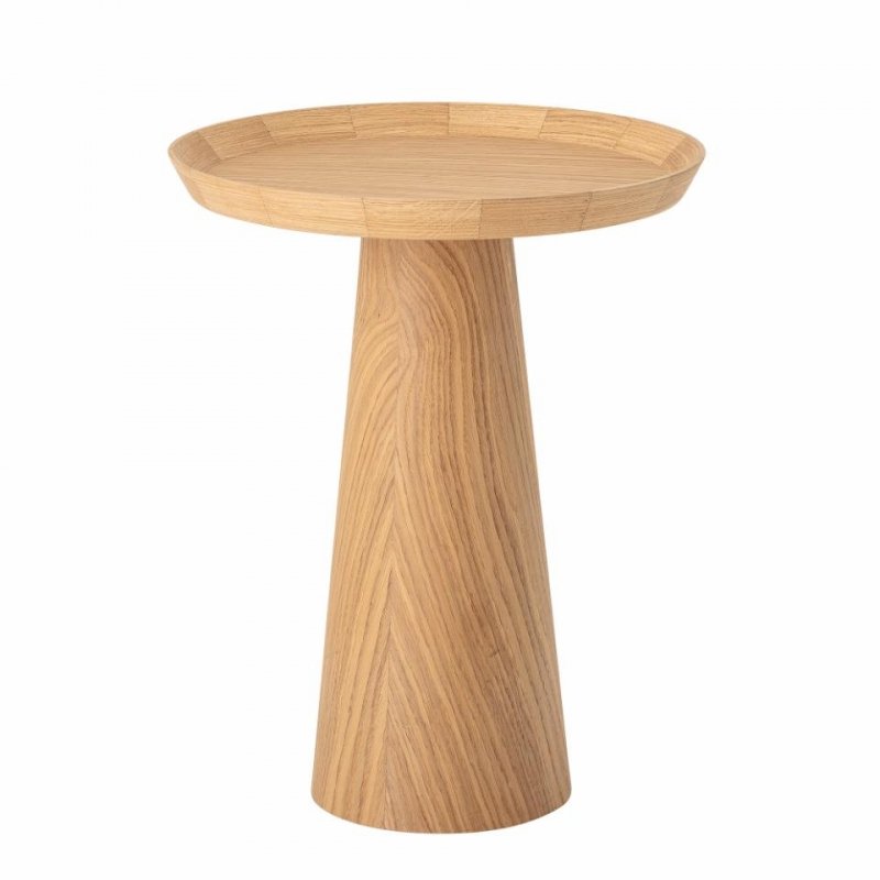 Bloomingville LUANA Okrągły Stolik Boczny 44 cm / Dąb