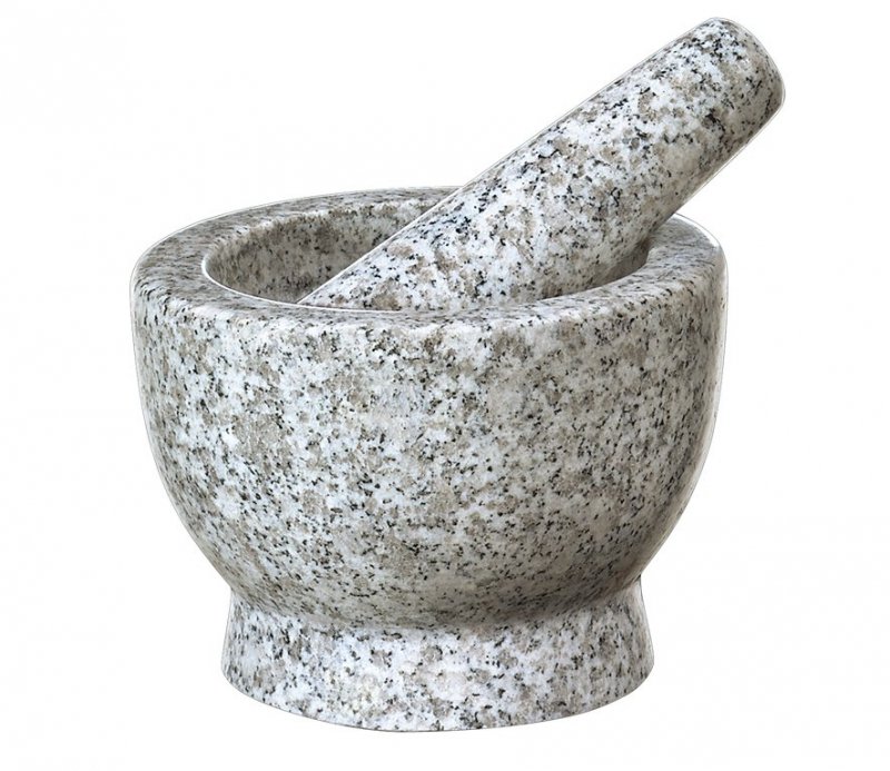 Cilio ATLAS Granitowy Moźdzerz z Tłuczkiem 18,5 cm