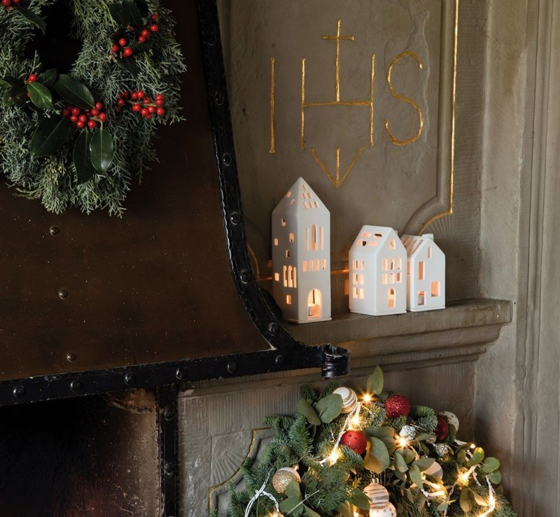 Rader HOME Świecznik - Lampion - Domek z Ptaszkami