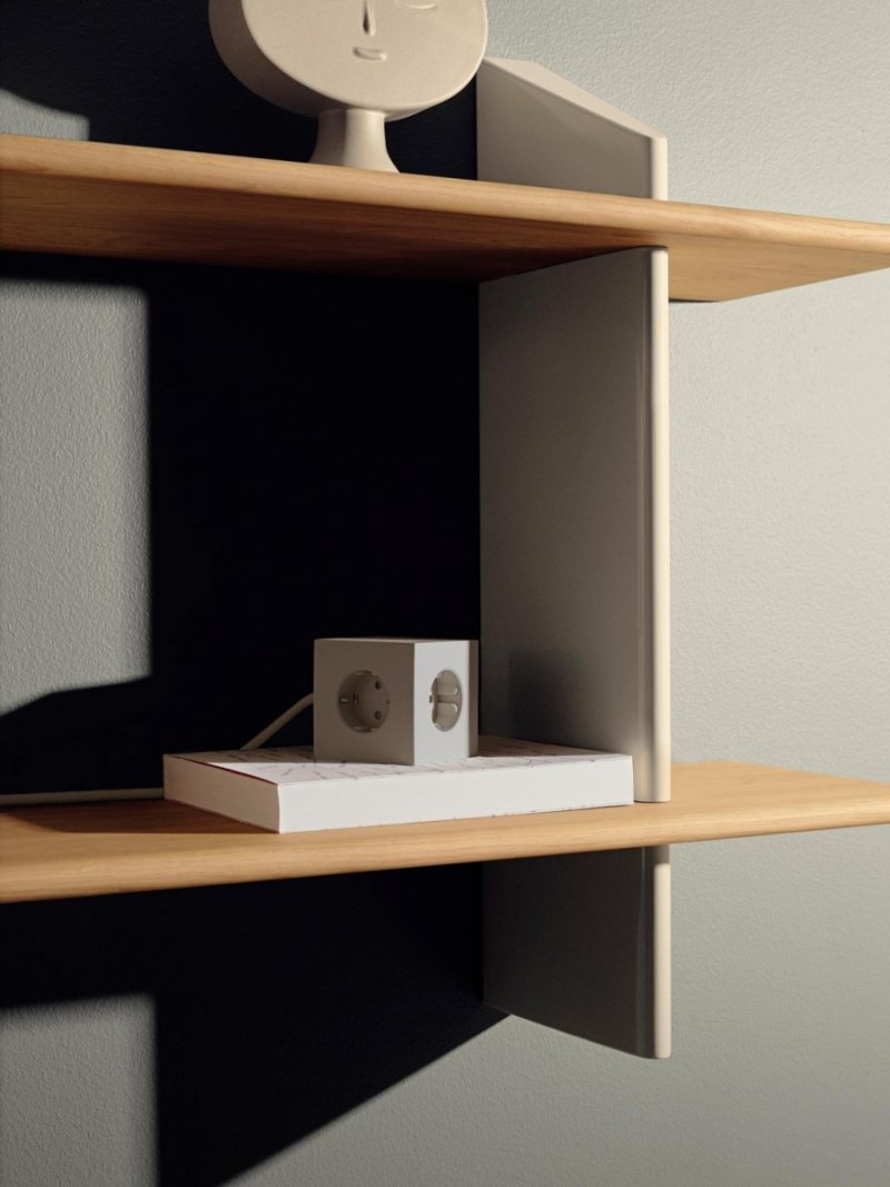 Avolt SQUARE 1 Listwa Zasilająca z Podwójnym USB-C i Magnetyczną Podstawą 3 m / Niebieska