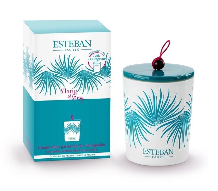 Esteban PARIS Świeca Zapachowa 180 g Ceramiczny Pojemnik / Zapach Ylang-Ylang
