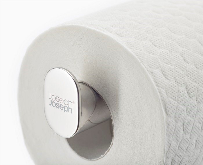 Joseph Joseph EASYSTORE Stalowy Stojak na Papier Toaletowy / Srebrny Połysk