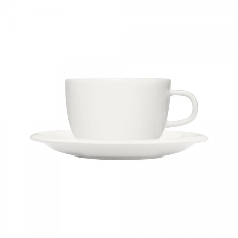 Iittala RAAMI Filiżanka ze Spodkiem / Biała