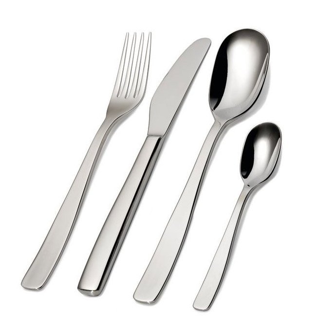 Alessi KNIFEFORKSPOON Komplet Sztućców 24 El.