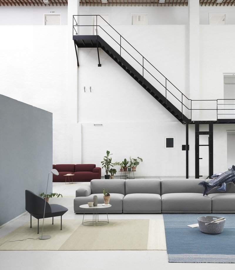 Muuto VARJO Dywan Wełniany 200x300 cm Ciemnoszary