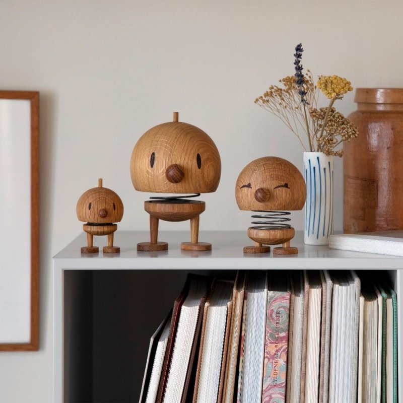 Hoptimist OAK Figurka Optymisty Bimble S - Jasny Dąb