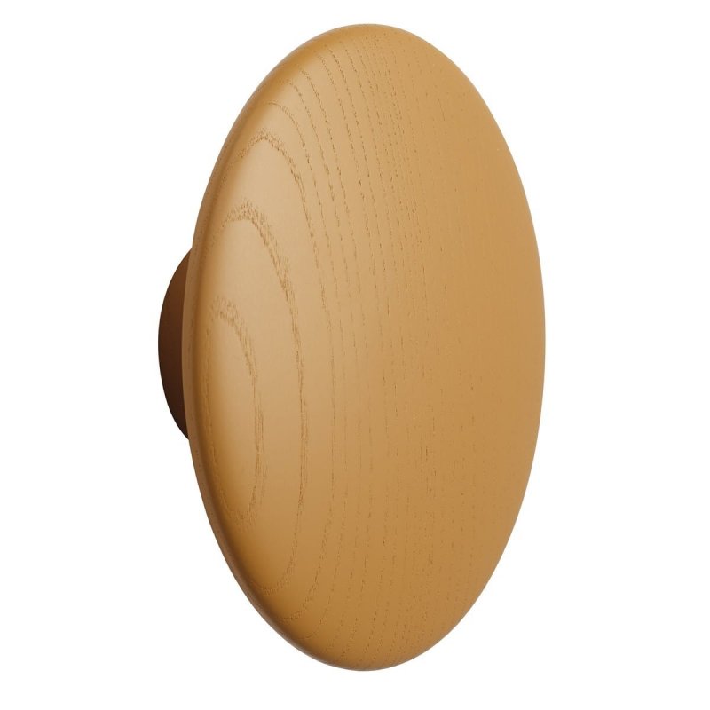 Muuto DOTS Wieszak Drewniany L 17 cm Pomarańczowy