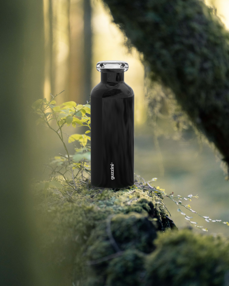 Guzzini ENERGY Butelka Termiczna 500 ml / Srebrna