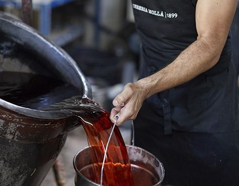 Cereria Molla BOUTIQUE Świeca Zapachowa XXL 7 kg Amber and Sandalwood