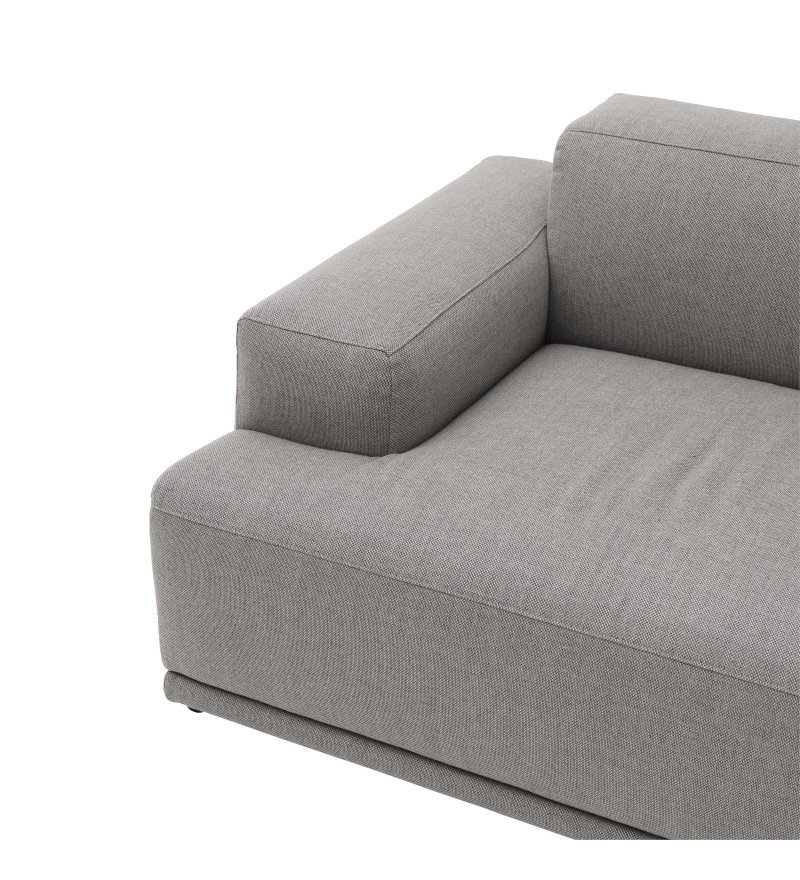 Muuto CONNECT SOFT Sofa Modułowa 3-Osobowa Konfiguracja 3 - Szara