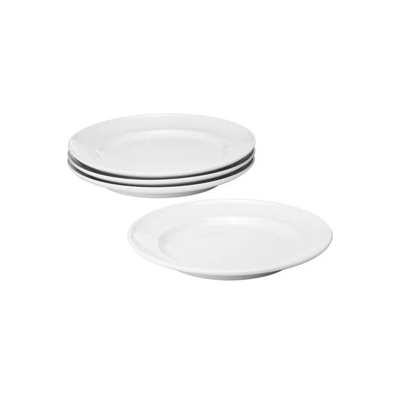 Georg Jensen KOPPEL Talerz Deserowy 16 cm 4 Szt. / Biały