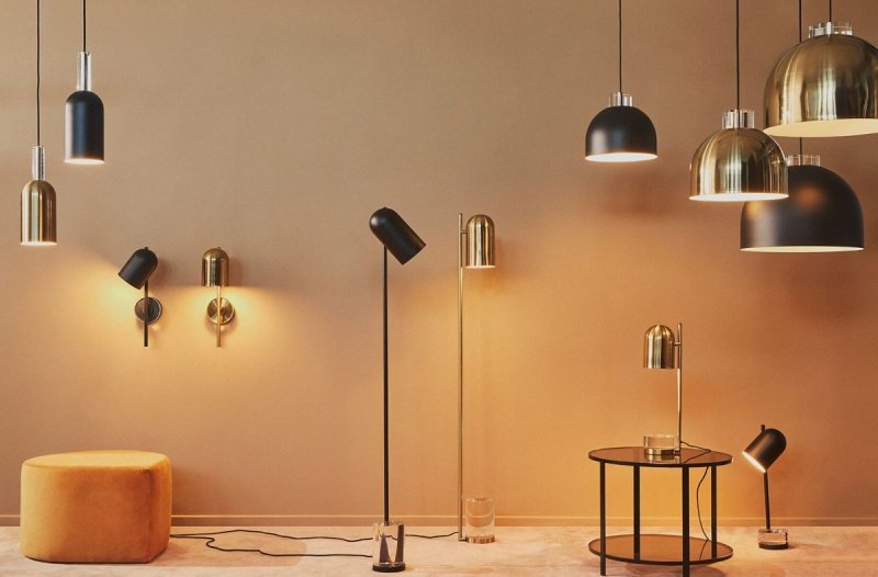 Aytm LUCEO Lampa Wisząca Okrągła 28 cm Czarna