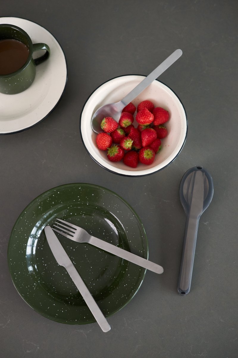 Sagaform OUTDOOR TO GO Sztućce Piknikowe w Etui Podróżnym