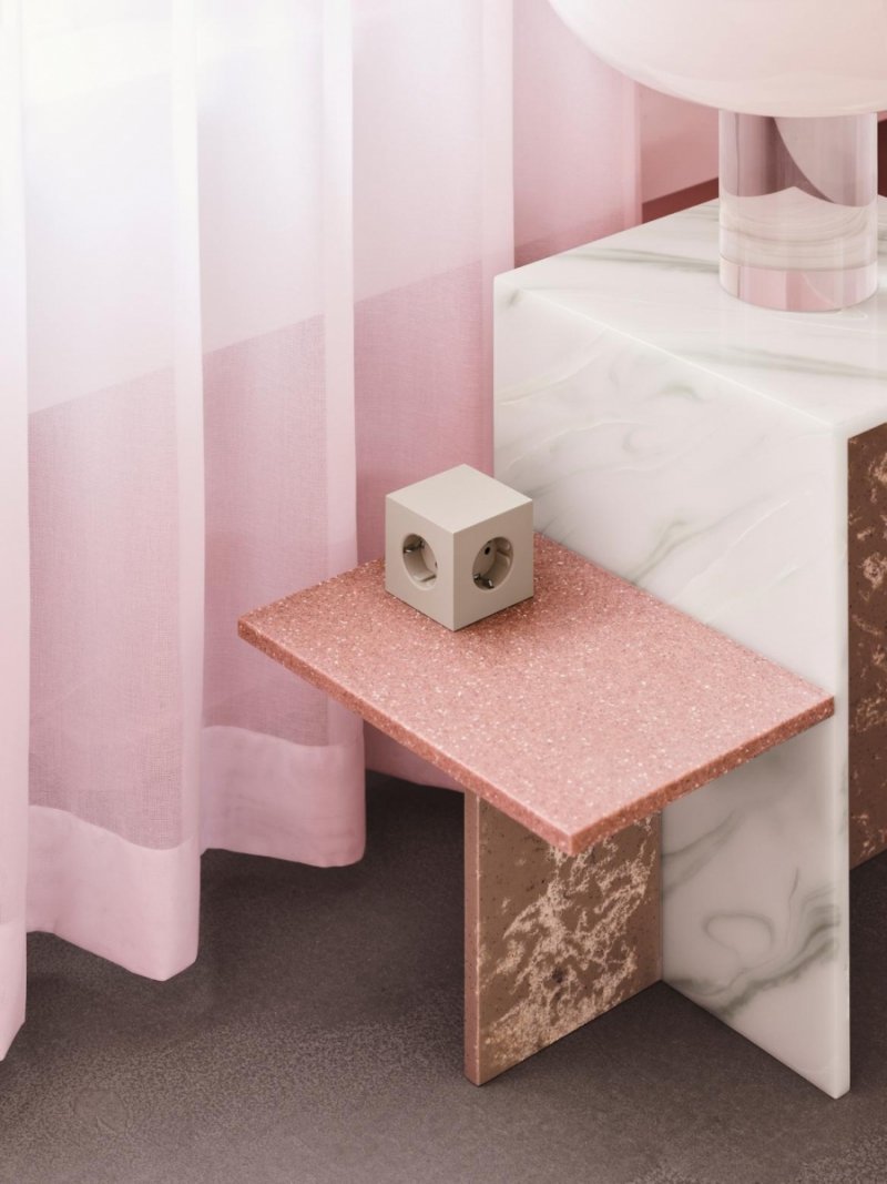 Avolt SQUARE 1 Listwa Zasilająca z Podwójnym USB-C i Magnetyczną Podstawą 3 m / Niebieska