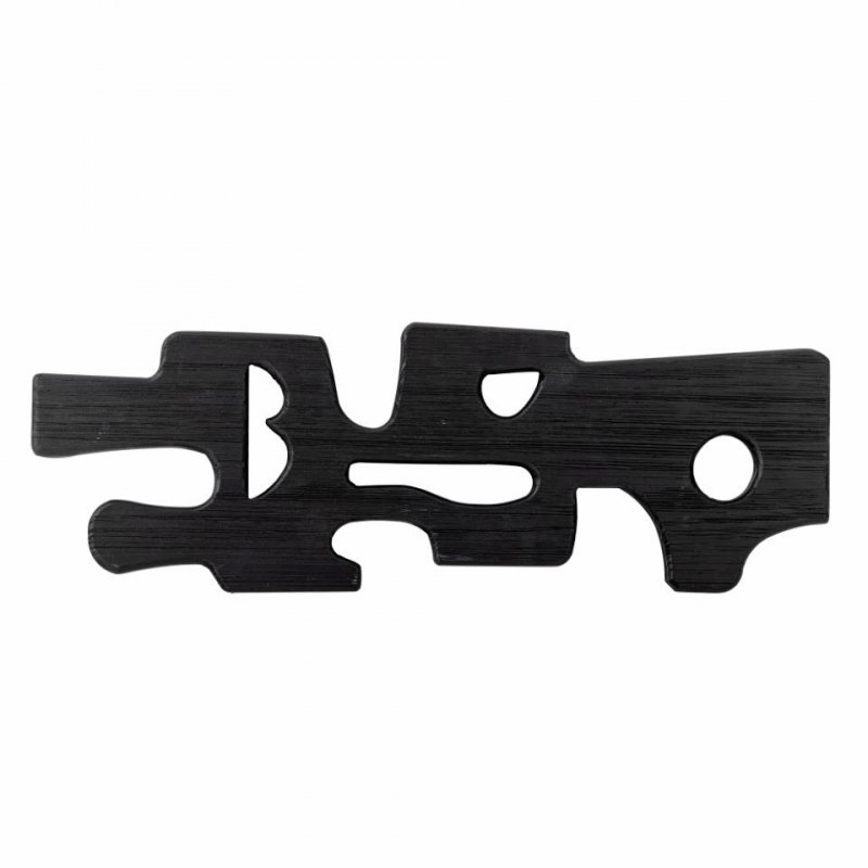 Rzeźba na ścianę czarna Bloomingville