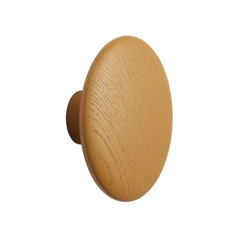 Muuto DOTS Wieszak Drewniany M - 13 cm / Pomarańczowy