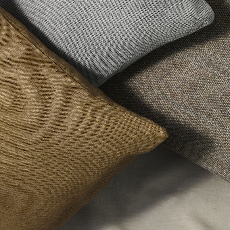 Blomus LINA Lniana Poszewka na Poduszkę 50x50 cm Gunmetal