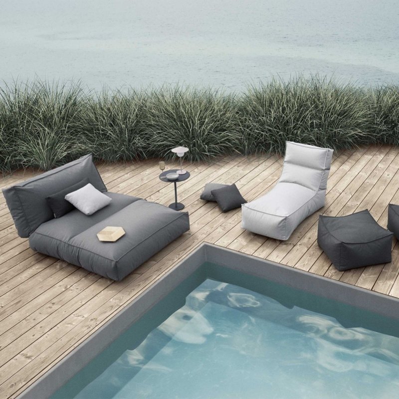 Blomus STAY Leżanka Lounger L Szara Stone