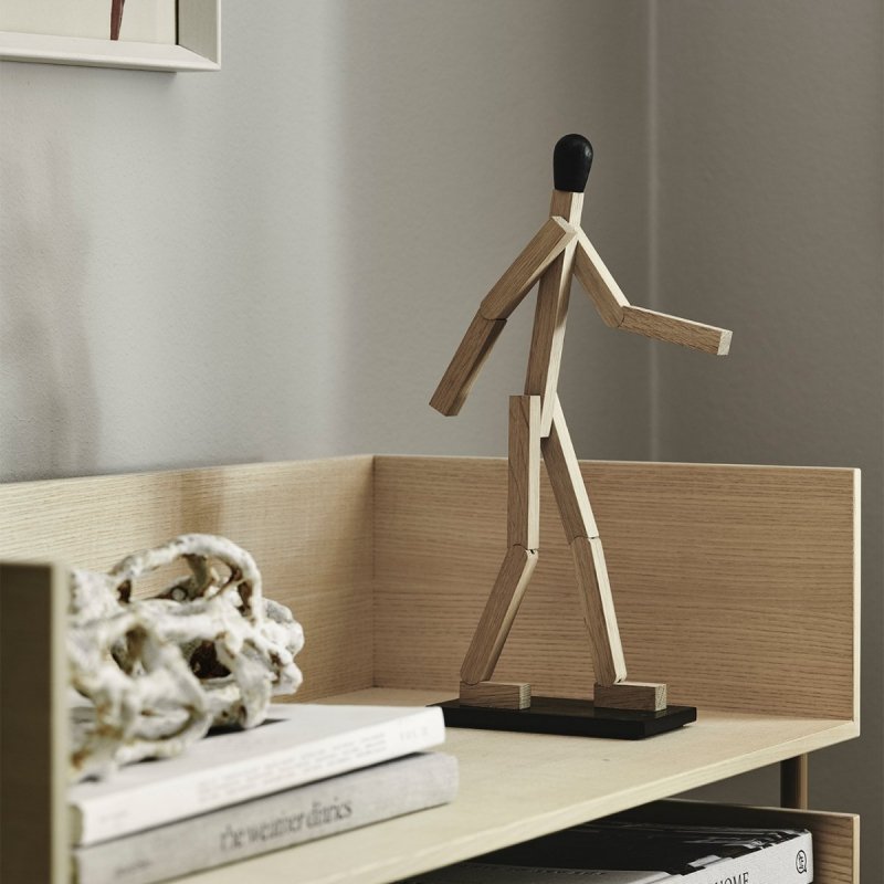 boyhood MATCH MAN Figurka Drewniana Zapałkowy Ludzik 35 cm Dąb Natualny