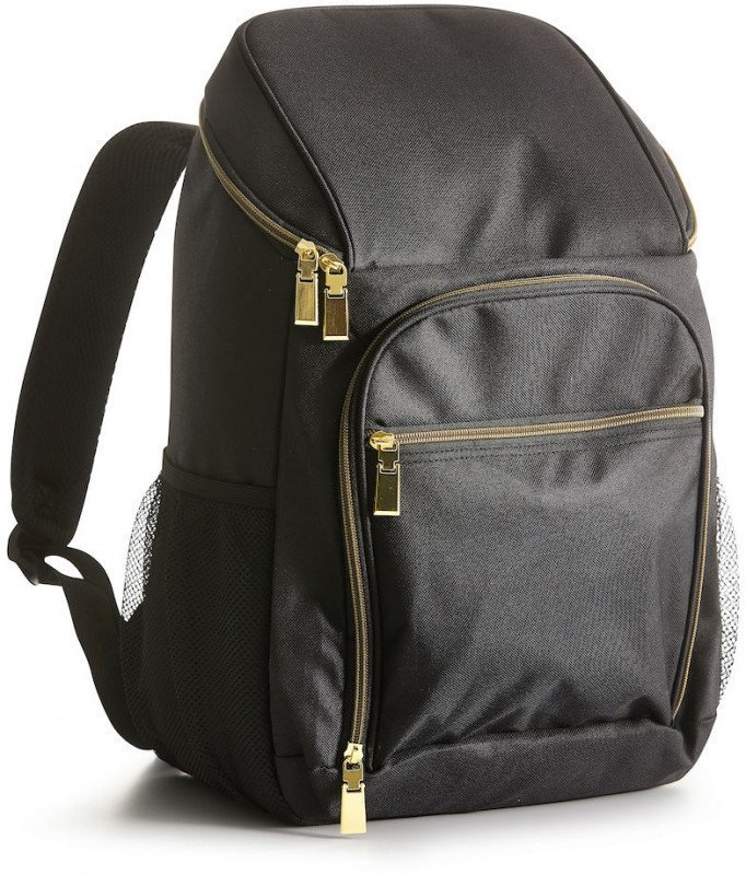 Sagaform OUTDOOR CITY Plecak Termiczny / Czarny - Złoty