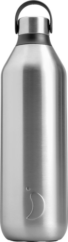 Chilly's SERIES 2 Stalowa Butelka Termiczna 1 l / Stal z Recyklingu