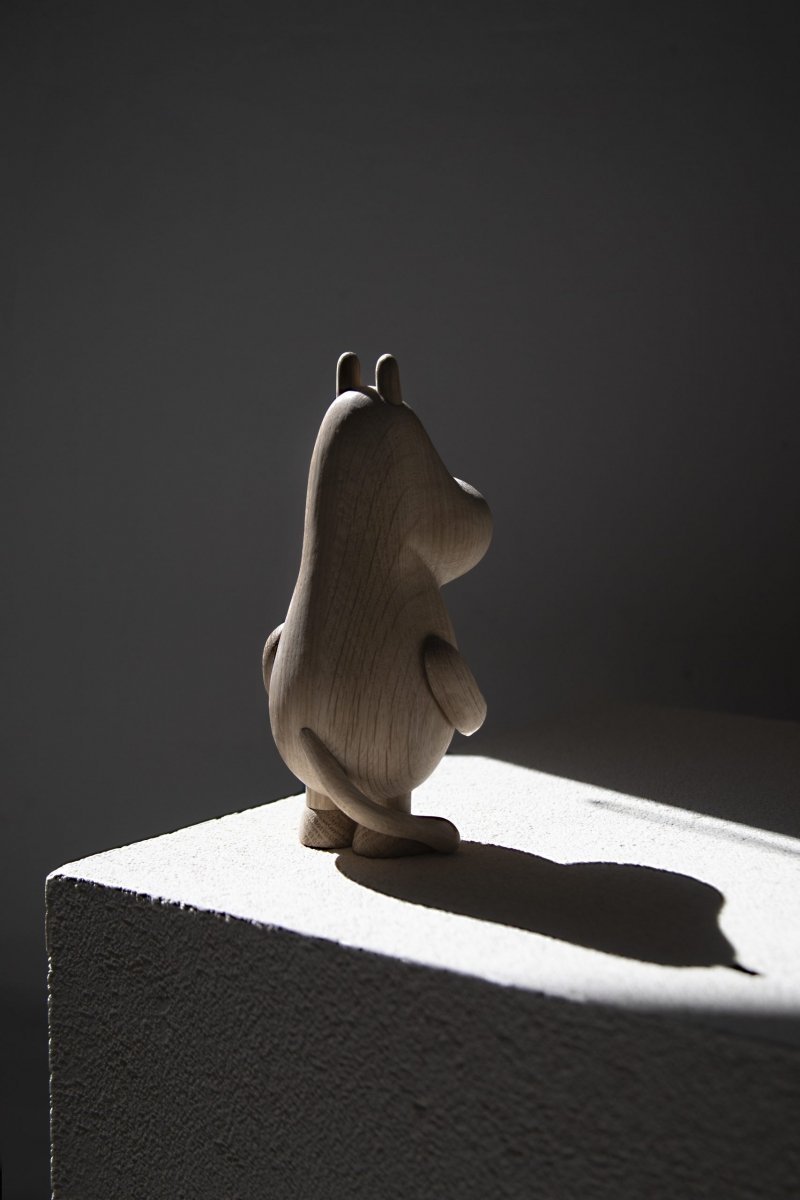 boyhood X MOOMIN Figurka Drewniana Muminek 15 cm Dębowy