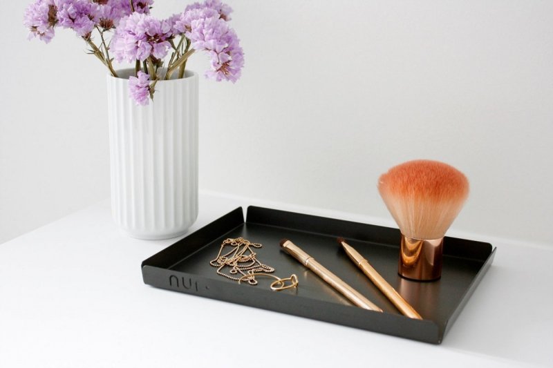 NUR Design Studio TRAY Tacka Mała - Taca Mała - Czarna