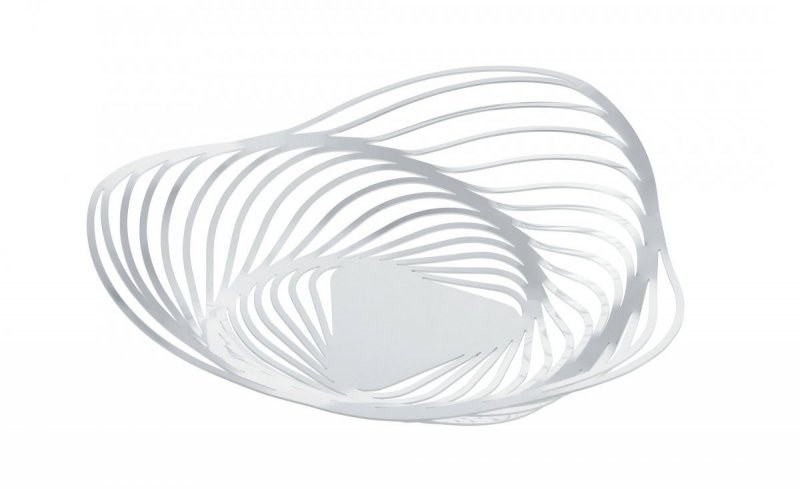 Alessi TRINITY Kosz na Owoce 33 cm - Biały