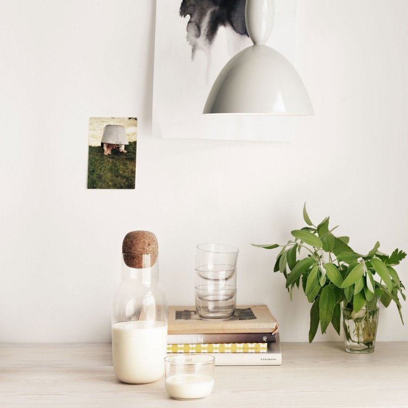 Muuto CORKY Karafka z Naturalnym Korkiem 1 l Szara