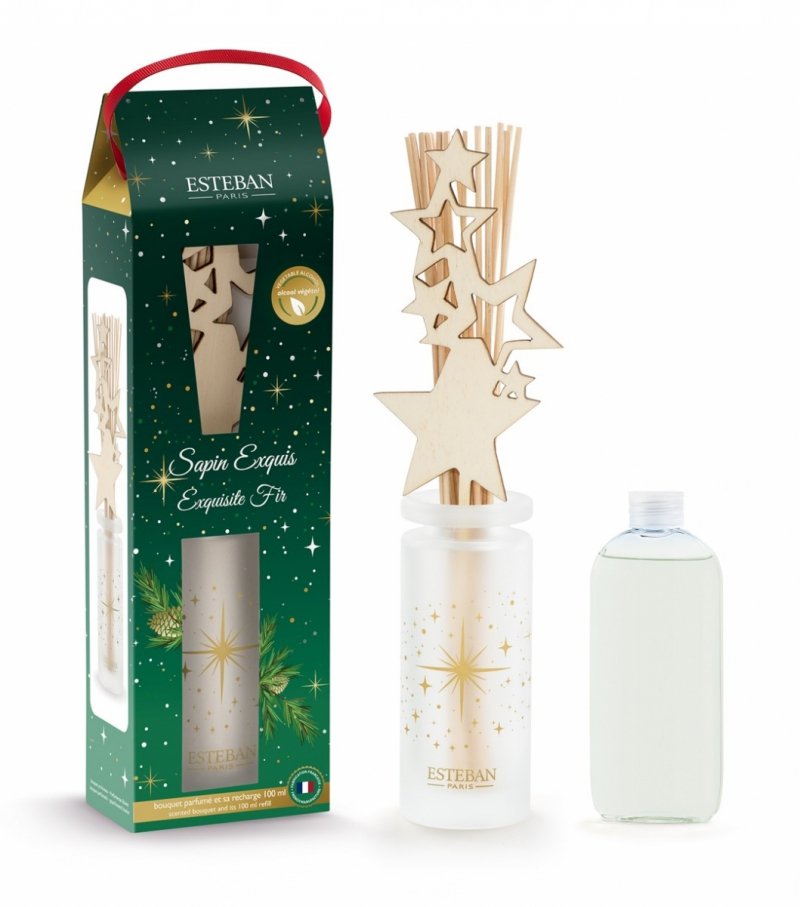 Esteban PARIS Świąteczny Dyfuzor Zapachowy 100 ml / Zapach Exquisite Fir