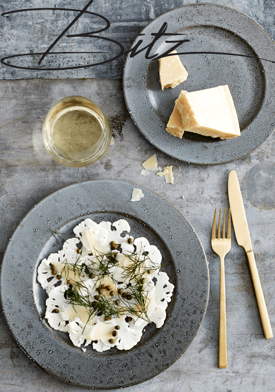 Bitz GREY Miska 14 cm Szara 4 Szt. Różowy Środek