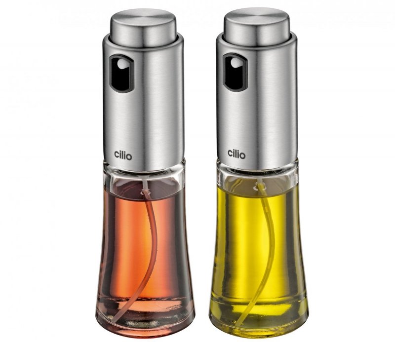 Cilio BARI Dozownik ze Spryskiwaczem do Oliwy i Octu 2 El.