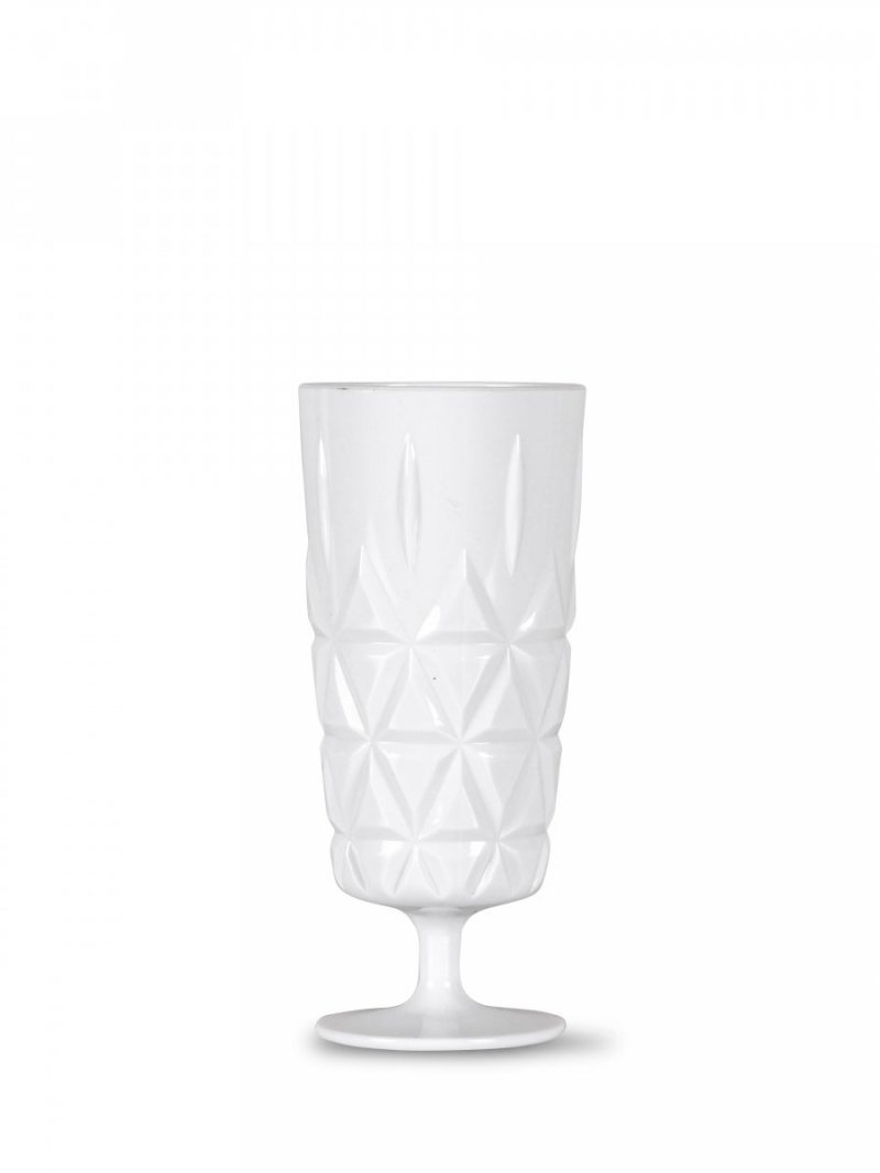 Sagaform OUTDOOR EATING Akrylowe Kieliszki do Szampana 200 ml 4 Szt. / Białe