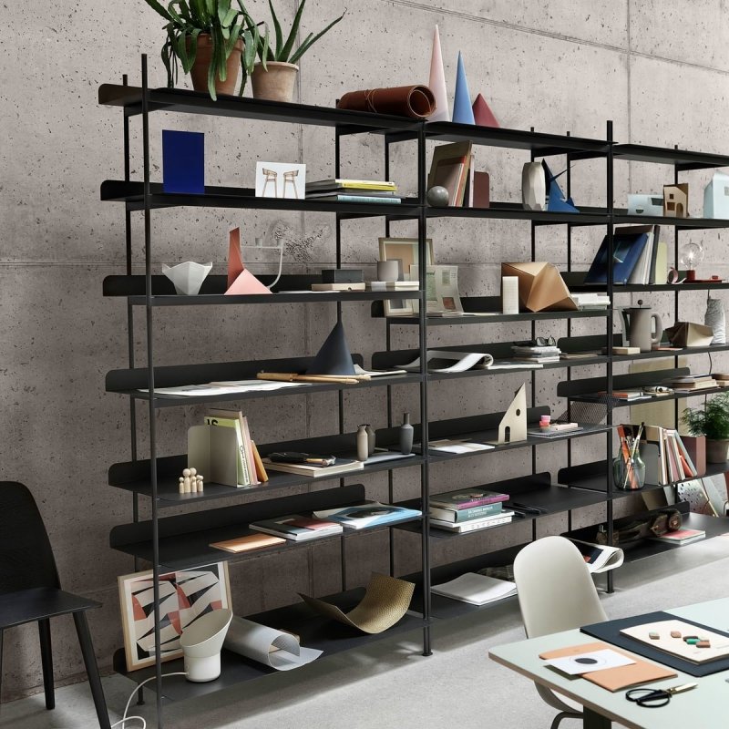 Muuto COMPILE Regał Modułowy Biały - Konfiguracja 1