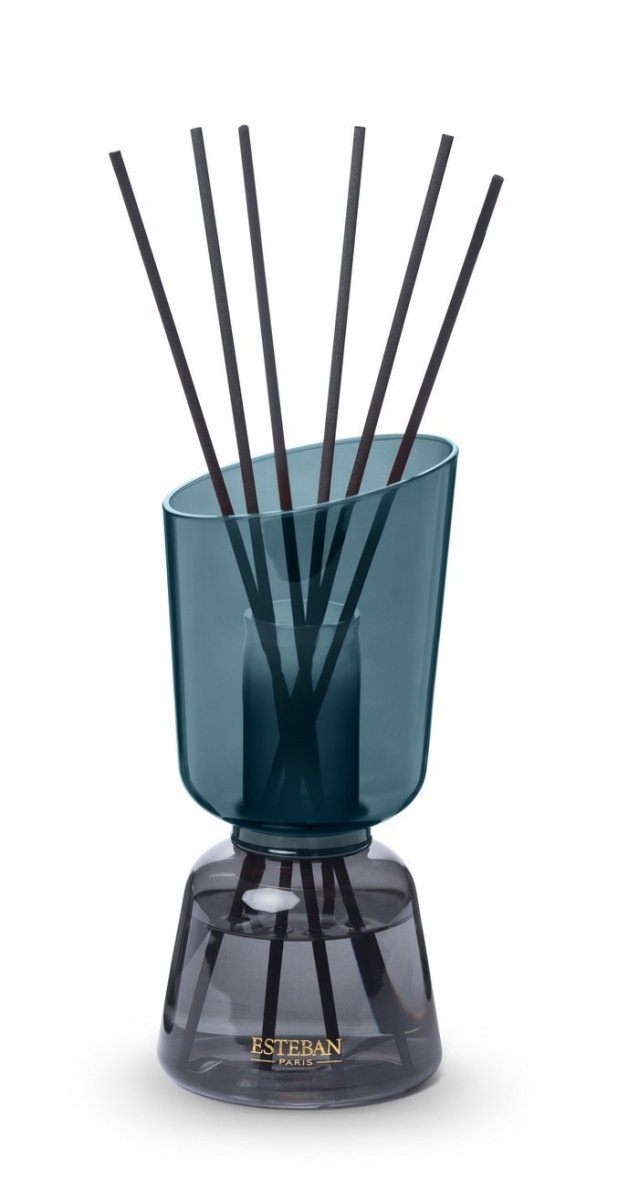 Esteban PARIS Szklany Dyfuzor Zapachowy z Patyczkami 250 ml ICONIC / Zapach Pur Lin